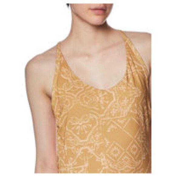 prAna Women's Opal Dress, Toffee Tiles, X-Small NWT - Picture 2 of 3